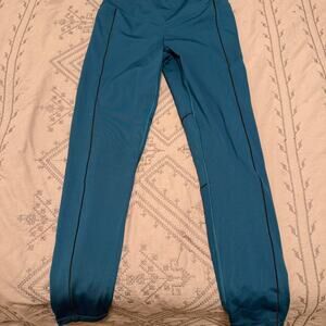 Blue pink active joggers activewear